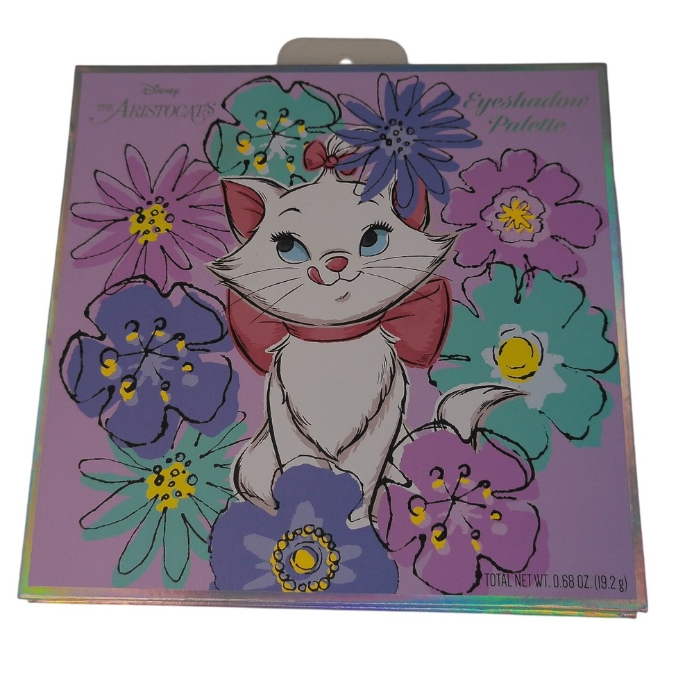 Disney Aristocats Marie 16-Shade Eyeshadow Palette Taste Beauty Pink Purple NEW